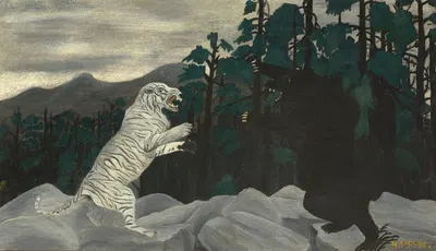 The Blue Tiger by Хорас Пиппин, 1933-1937 — digital art print download