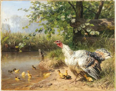 The Disobedient Children by Карл Юц, 1883 — digital art print download