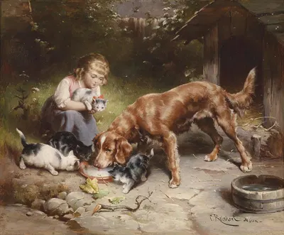 Dinnerparty by Carl Reichert — digital art print download