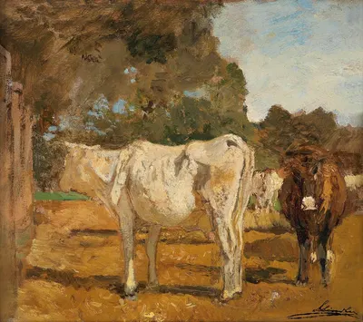 Cows by Emil Jakob Schindler — digital art print download