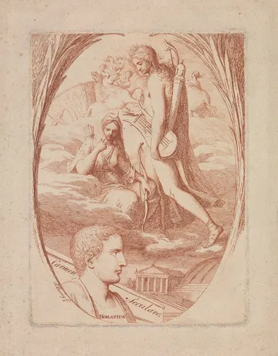 Ticket of Admission for a Performance of Horace's 'Carmen Seculare' by James Barry, 1779 — digital art print download