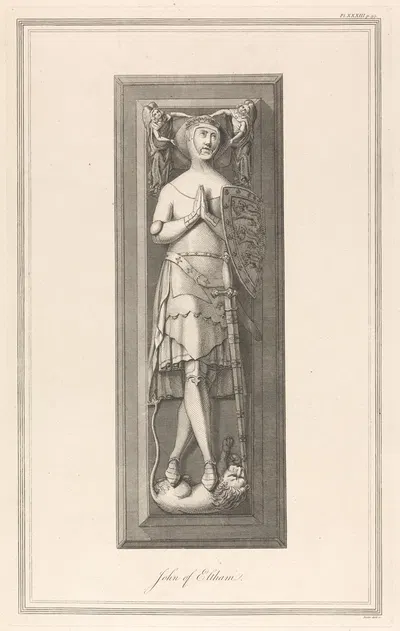 John of Eltham by James Basire the younger — digital art print download