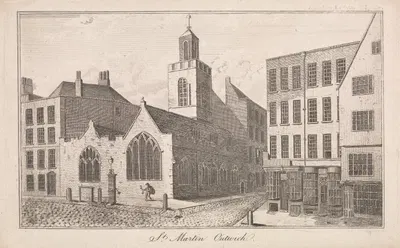 St. Martin, Outwich by James Basire the younger — digital art print download