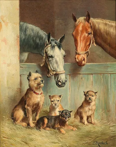 Animal Friendship by Carl Reichert — digital art print download