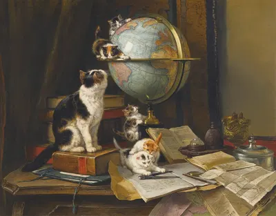 The Globetrotters by Анриэтта Роннер-Книп — digital art print download