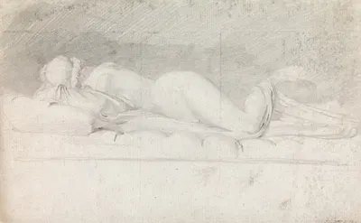 Study of the Hermaphrodite by John Brown — digital art print download