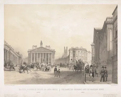 Palais du Lord Maire by Луи Жюль Арну — digital art print download