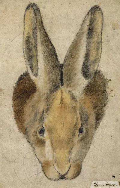 Hase von vorn by Hans Asper — digital art print download
