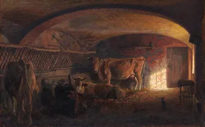 Italiensk kostald by Нильс Сковгорд, 1908 - 1909 — digital art print download