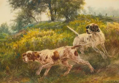 Two Pointers by Edmund Henry Osthaus — digital art print download