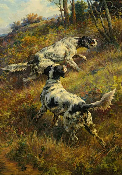 The Hillside by Edmund Henry Osthaus — digital art print download