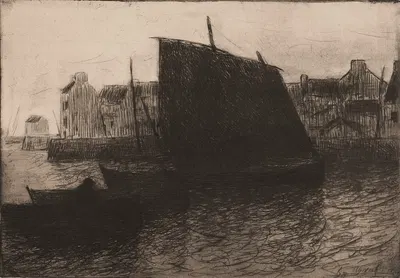 Le vieux bassin du port de Concarneau by Maxime Maufra, 1898 — digital art print download