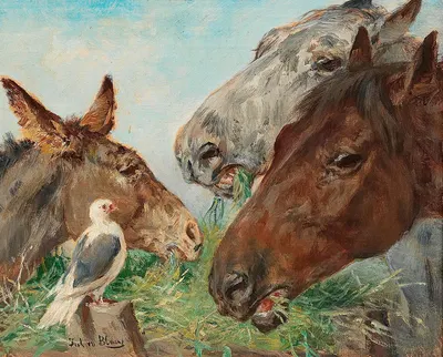 The Good Companions by Юлий фон Блаас — digital art print download