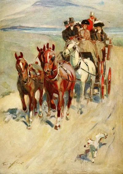 On The Road by Frederic Whiting — digital art print download
