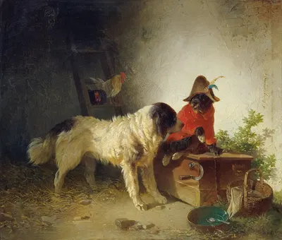 Gute Freunde by Carl Pischinger — digital art print download