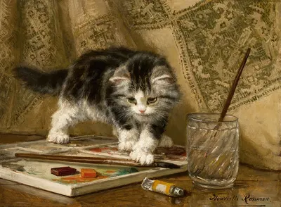 The Young Artist by Анриэтта Роннер-Книп — digital art print download