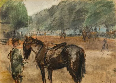 Rotten Row, Hyde Park by Isaac Israëls — digital art print download