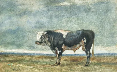 Bull by Антуан-Луи Барье — digital art print download