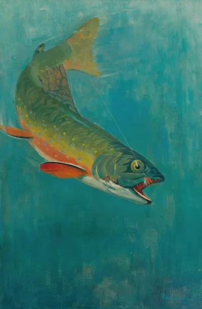 Catching The Bait by Филипп Р. Гудвин — digital art print download