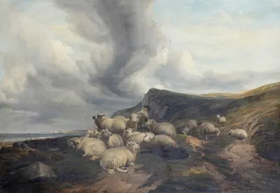 Herds by Томас Сидни Купер — digital art print download