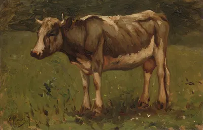 Koe by Антон Мауve, 1860 - 1888 — digital art print download