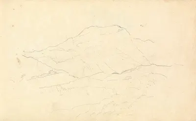 Rough Sketch of Mountains by Thomas Bradshaw — digital art print download