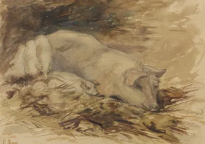 Zeug met biggen by Франс Смиссерт, 1872 - 1944 — digital art print download
