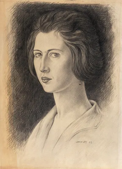 Wife’s Portrait by Убальдо Оппи, 1922 — digital art print download