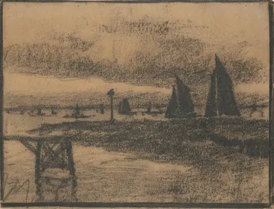 Le Port de Nieuport, Belgique by Ксавье Меллери — digital art print download