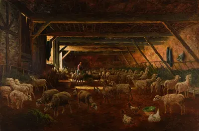 Bergerie champenoise by Арман Гери — digital art print download