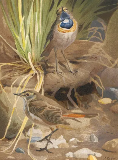 Gorge Bleue by Léo-Paul Robert, 1880 — digital art print download