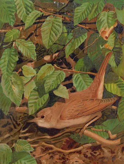 Rossignol by Léo-Paul Robert, 1880 — digital art print download
