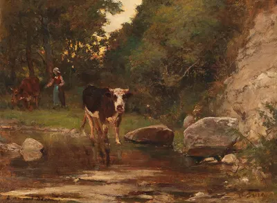 Heading to the Watering Place by Отто фон Торен — digital art print download