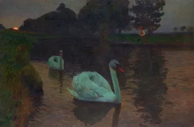 Late homecoming by Ричард Эшке, 1905 — digital art print download