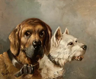 Dogs by Карл Фредрик Киёрбё — digital art print download
