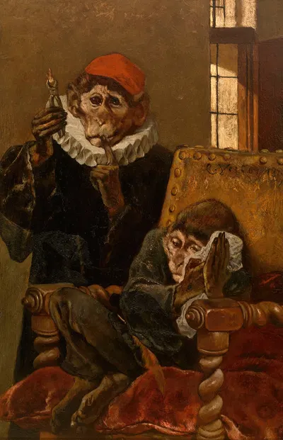 The Dentist by Шарль Верлат, 1879 — digital art print download