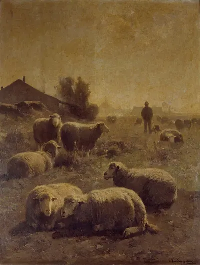 The Flock by Корнелиус ван Лемпуттен — digital art print download
