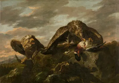 Eagles by Йоаннес Фит — digital art print download