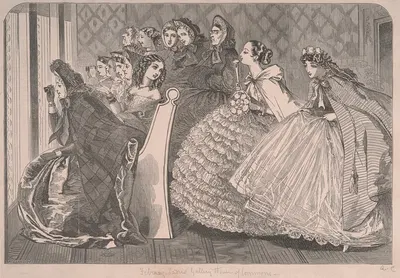 February – Ladies Gallery House of Commons by Аделаида Клаксон — digital art print download