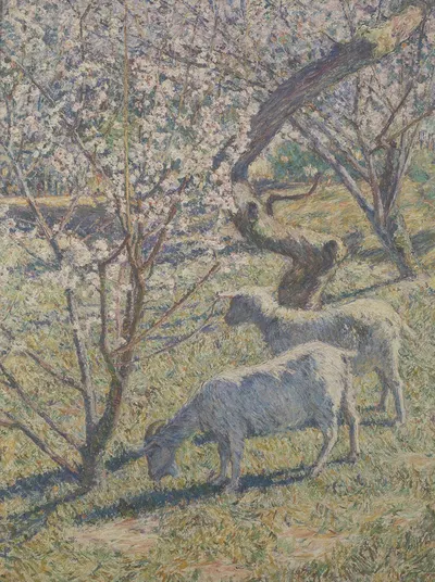 Spring Light by Торадзиро Кодзима — digital art print download