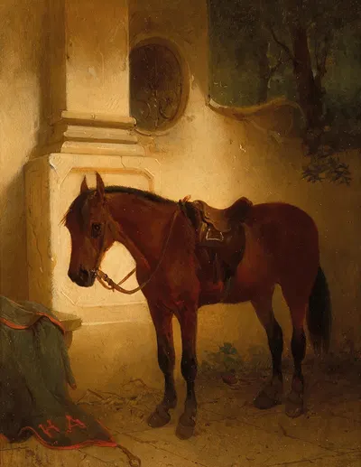 Before the Ride by Carl Pischinger — digital art print download