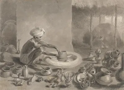 Indian Potter by Arthur William Devis — digital art print download