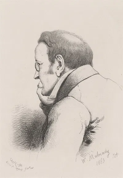 W. Mulready RA by Charles West Cope, 1863 — digital art print download