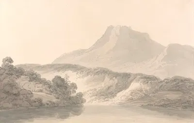 The Edge of the Lake by Dr. Thomas Monro — digital art print download