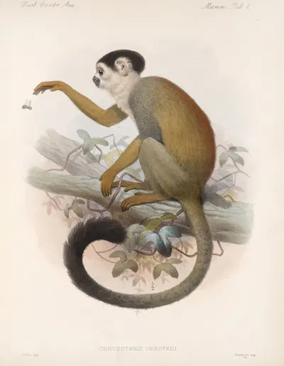 Mammalia Pl 02 by Frederick DuCane Godman, 1879-1915 — digital art print download