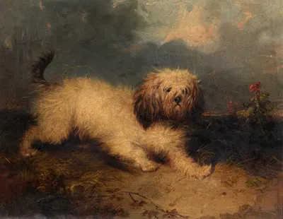 A Dog by George Armfield — digital art print download