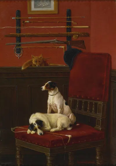 Sporting Quarters by Valentine Thomas Garland — digital art print download