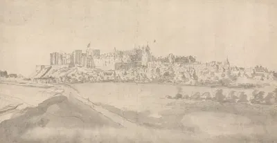 View of Windsor Castle by Фрэнсис Плейс — digital art print download