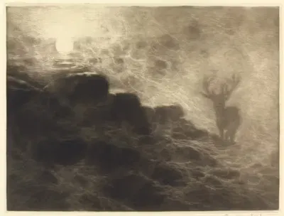 Рано вставший by Фрэнсис Сеймур Хейден, 1897 — digital art print download