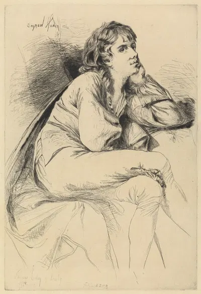 Thomas Haden of Derby by Фрэнсис Сеймур Хейден, 1864 — digital art print download